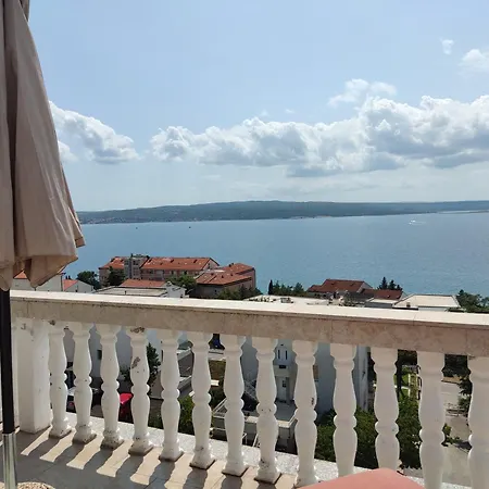 Cheapest Miramare With Full Panoramic Sea View Between To Sandy And Pebble S * Crikvenica